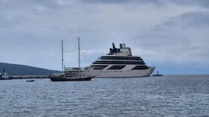 400 milyon avroluk gemi Bodrum’a geldi