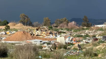Cennet çöplüğe döndü