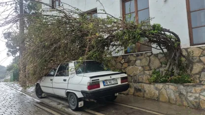 Fırtına günlük yaşamı olumsuz etkiledi
