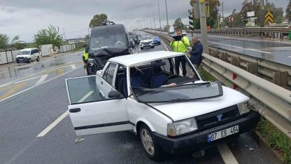 Antalya’da intihar teşebbüsü gibi kaza güvenlik kamerasında