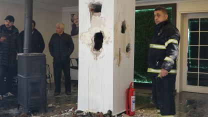 Baca yangını büyümeden söndürüldü