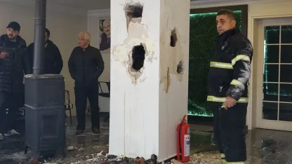 Baca yangını büyümeden söndürüldü