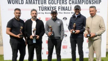 Dünya Amatör Golfçüler Şampiyonası Türkiye Finali sona erdi