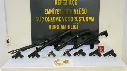 Kepez’de şafak operasyonu: 11 adrese eş zamanlı baskın