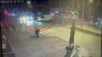 Ambulansa çarpan aracın sürücüsü alkollü çıktı