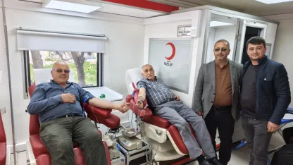 Korkuteli'de kan bağışı kampanyası