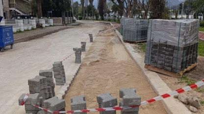 Kemer’de altyapı çalışmaları