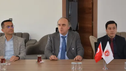 Kurum amirleri ve muhtarlarla toplantı