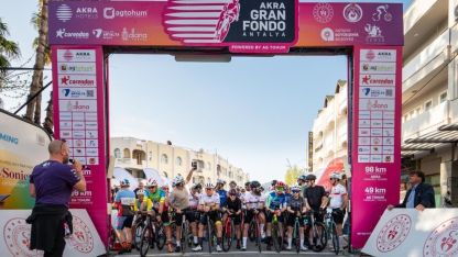 Fraport TAV Antalya Airport'tan AKRA Gran Fondo'ya destek