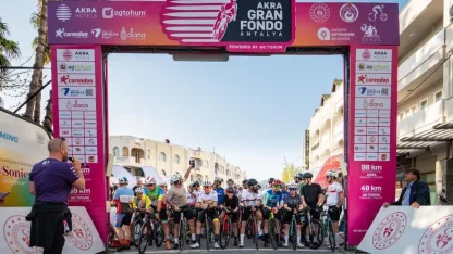 Fraport TAV Antalya Airport'tan AKRA Gran Fondo'ya destek