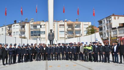 Korkuteli'de Polis Haftası törenle kutlandı