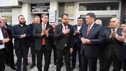 Başkan Dere, oda ziyaretlerine Korkuteli ve Elmalı’da devam etti