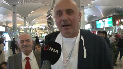 Yılın ilk hacı adayları İstanbul Havalimanı’ndan kutsal topraklara uğurlandı