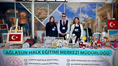 Ağlasun’un el emeği ürünleri görücüye çıktı