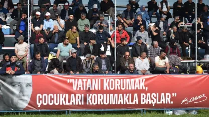 Kepez'de pehlivanlar dualı çayıra çıktı