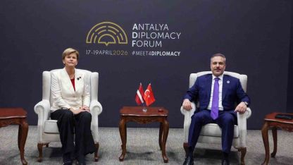 Dışişleri Bakanı Fidan, Letonyalı mevkidaşı Braze ile görüştü