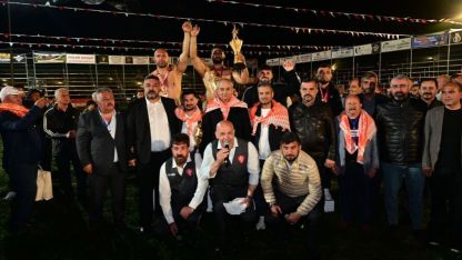 Kepez'in Başpehlivanı Enes Doğan