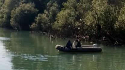 8 gündür kayıp olan zabıta hem karada hem ırmakta aranıyor