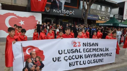 Serik'te Çocuk Bayramı coşkusu