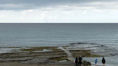 Alanya'da denizde hortum çıktı