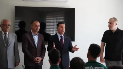 Muğlaspor'a Başkan Aras'tan moral