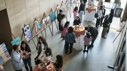 MTK Koleji öğrencilerinin eserleri görücüye çıktı