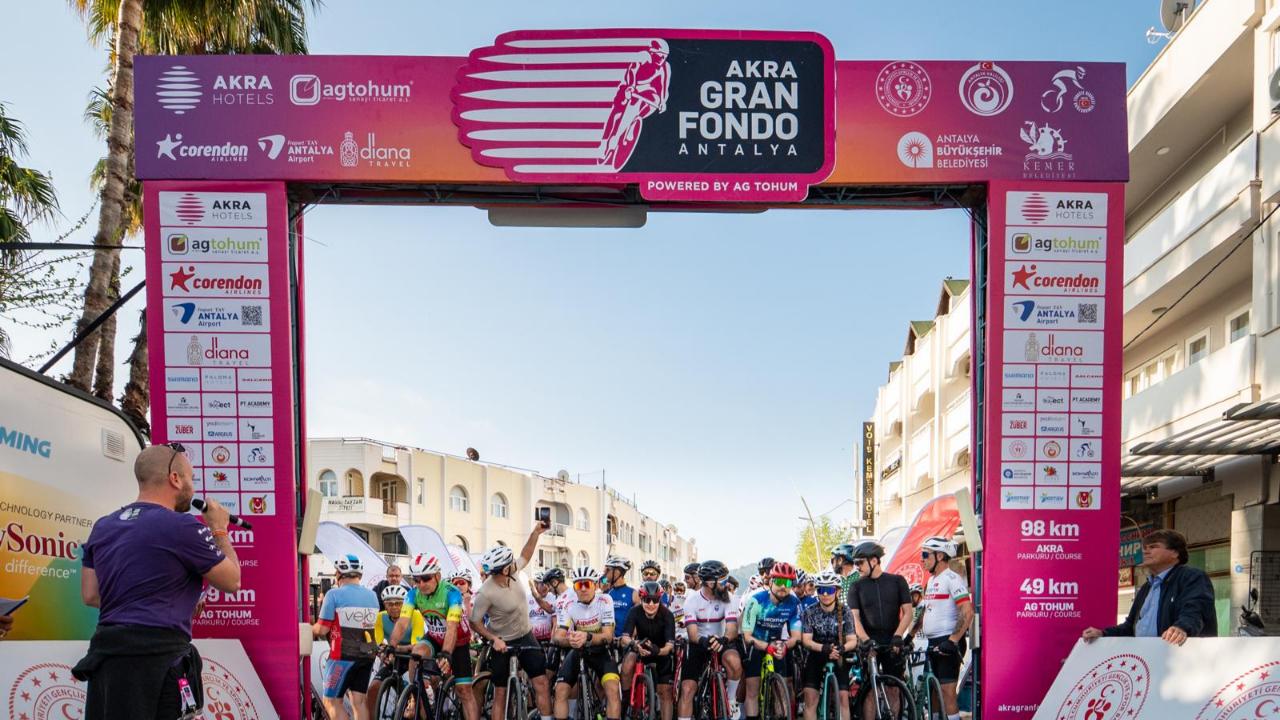 AKRA Gran Fondo Antalya, Kemer'de düzenlenecek