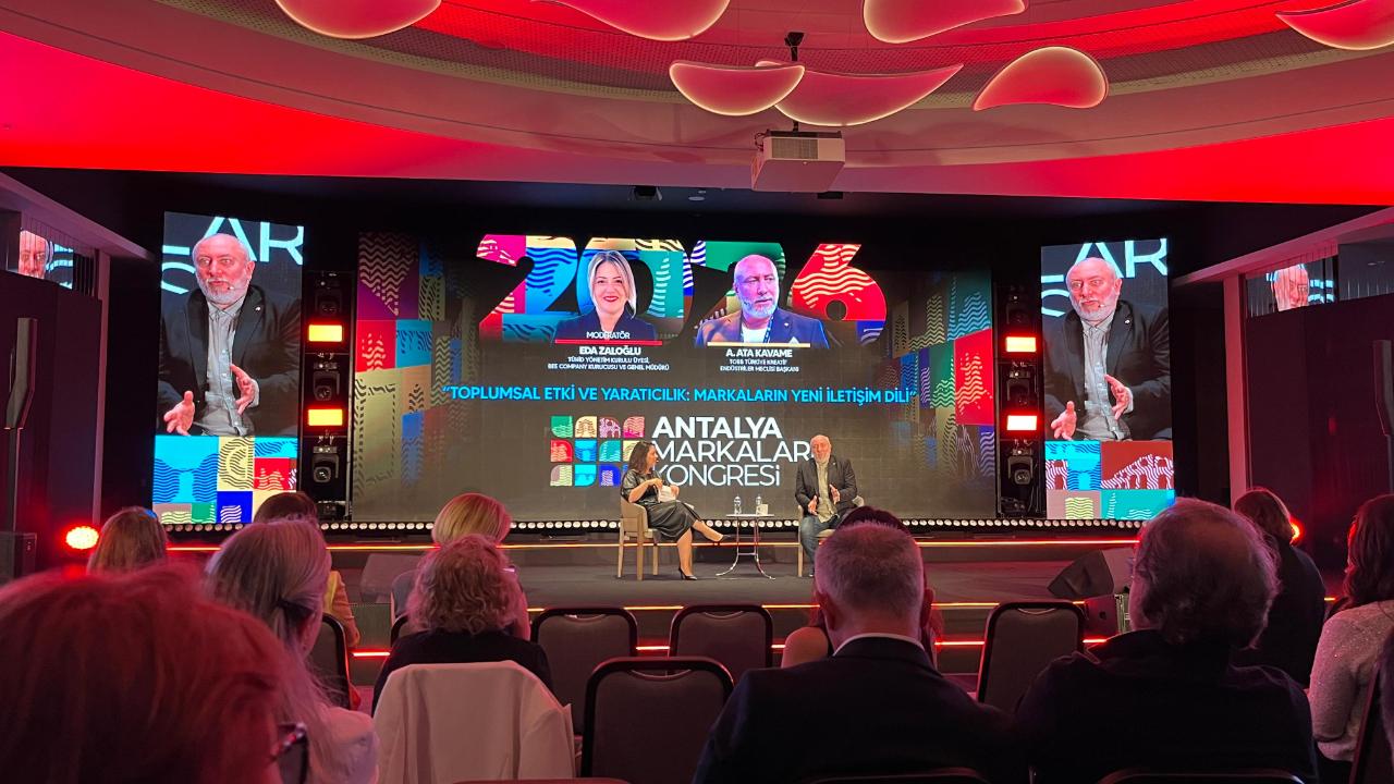 Antalya Markaları Kongresi'nde markaların yeni iletişim dili konuşuldu!