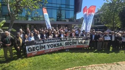 Antalya'da artan faturalara tepki