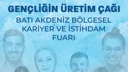 Antalya’da gençler kariyer fırsatıyla buluşuyor