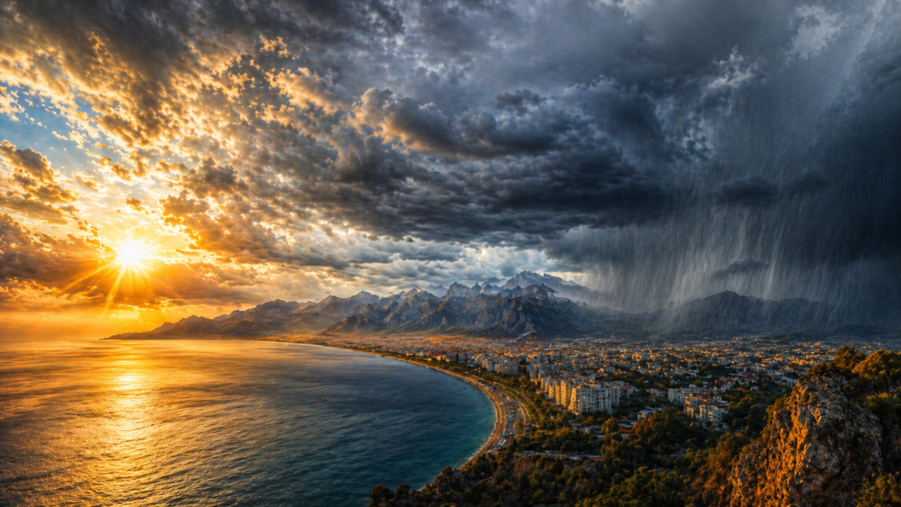 Antalya’da hava değişiyor! Kimse beklemiyordu