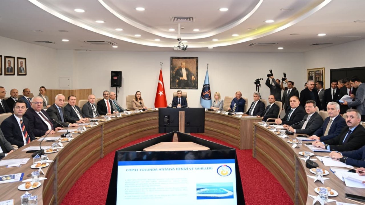 Antalya’da hedef 'Mavi Akdeniz'