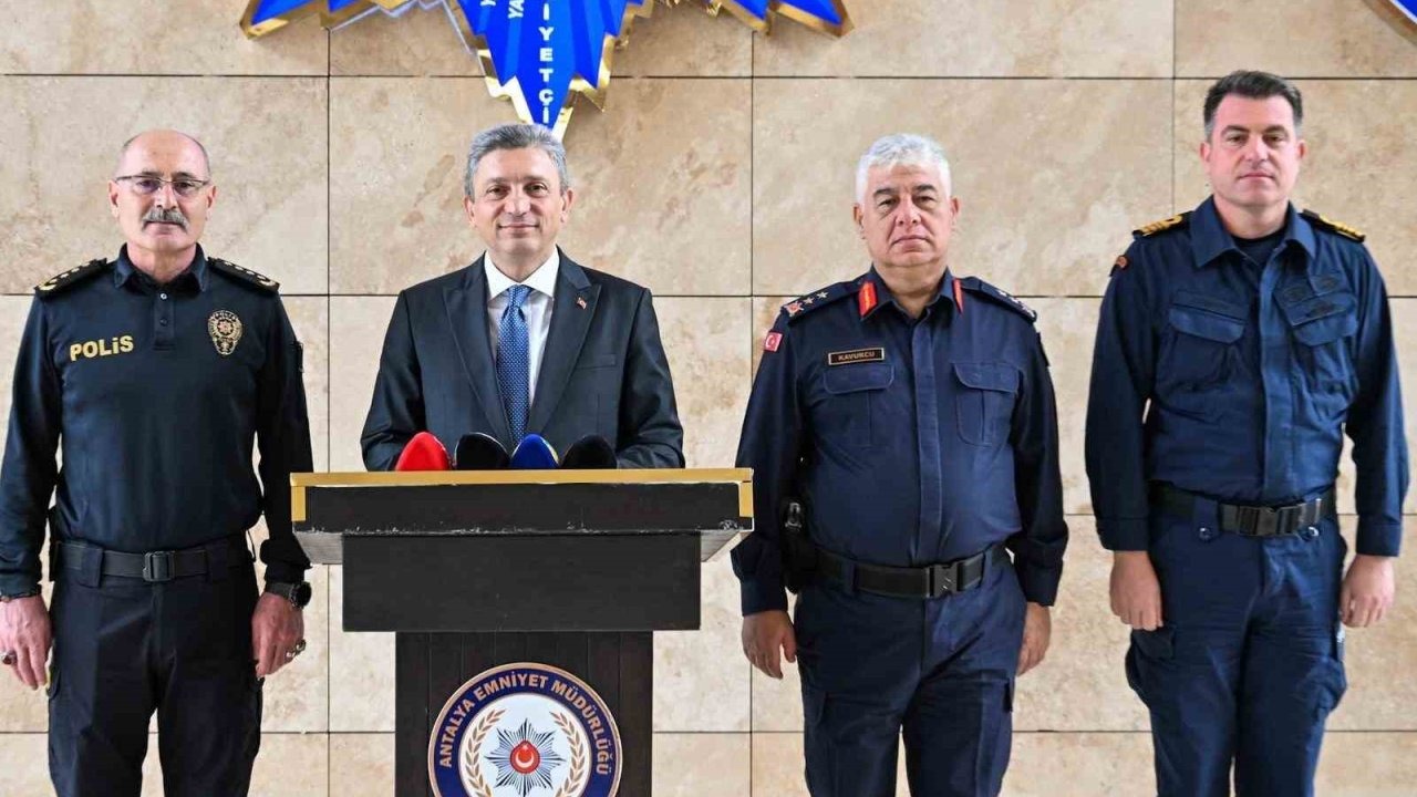 Antalya’da Mart ayı asayiş tablosu