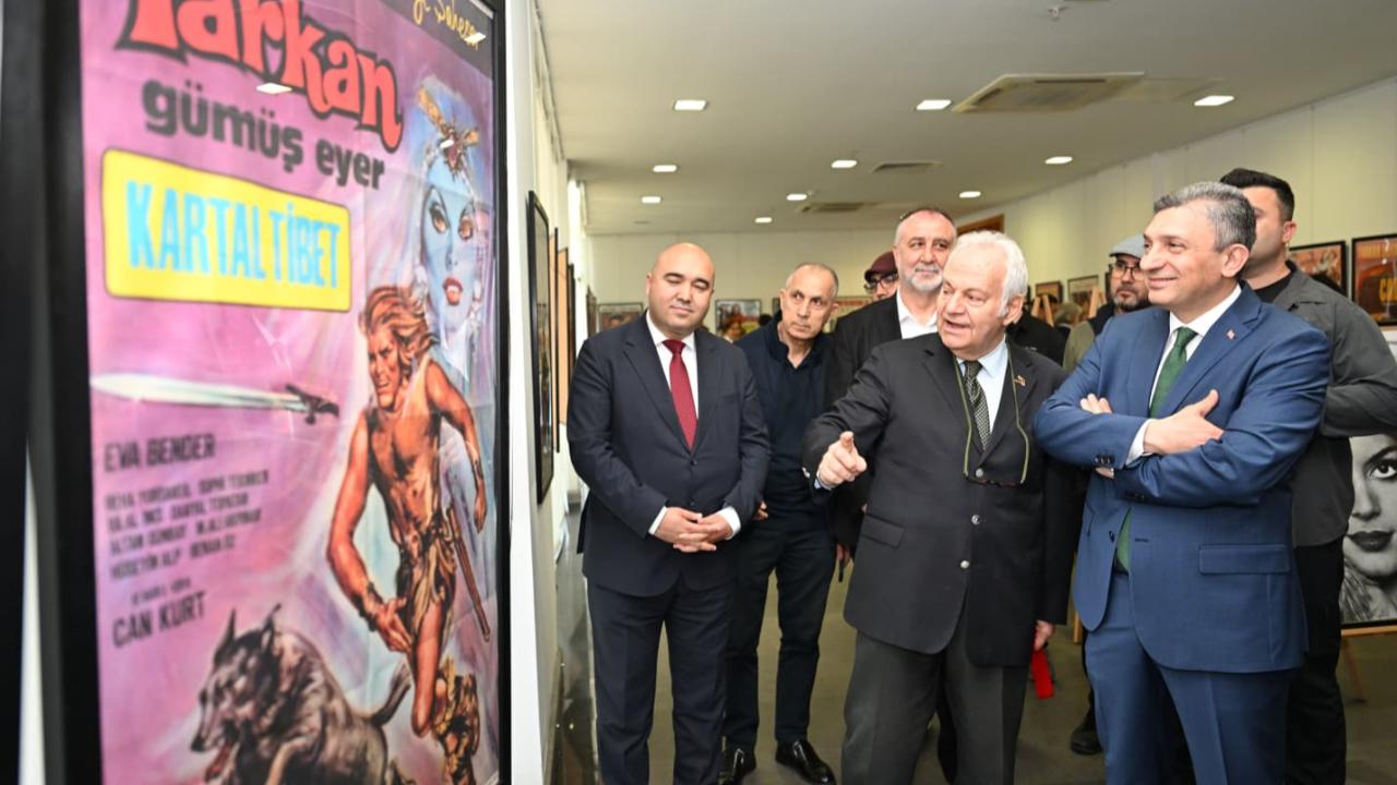 Antalya'da "Yeşilçam Film Afişleri Sergisi" açıldı