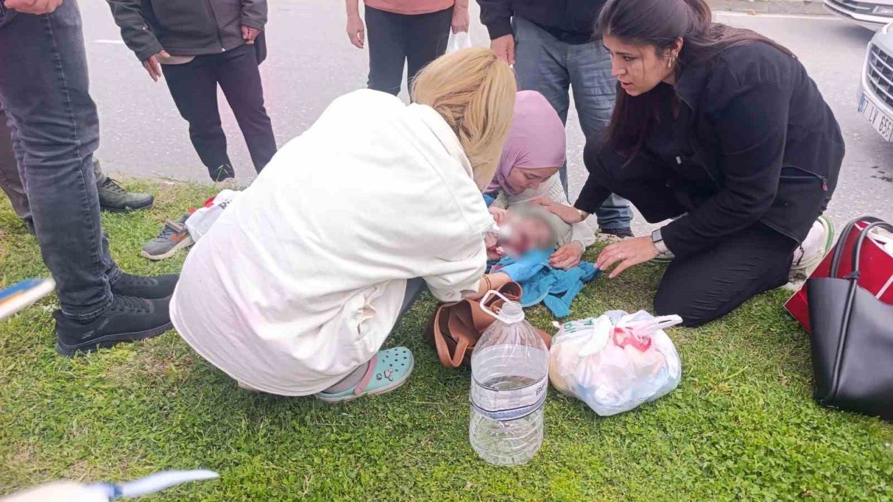 Antalya’da yürekleri ağza getiren kaza