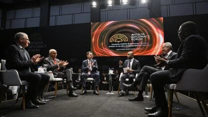 Bakan Kurum, Antalya Diplomasi Forumu'nda açıklamalarda bulundu