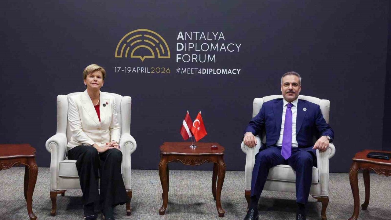Dışişleri Bakanı Fidan, Letonyalı mevkidaşı Braze ile görüştü