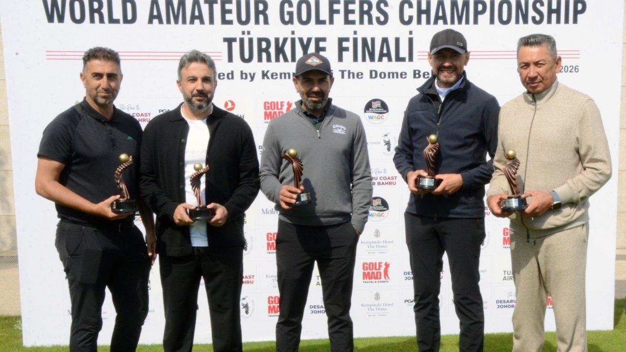 Dünya Amatör Golfçüler Şampiyonası Türkiye Finali sona erdi