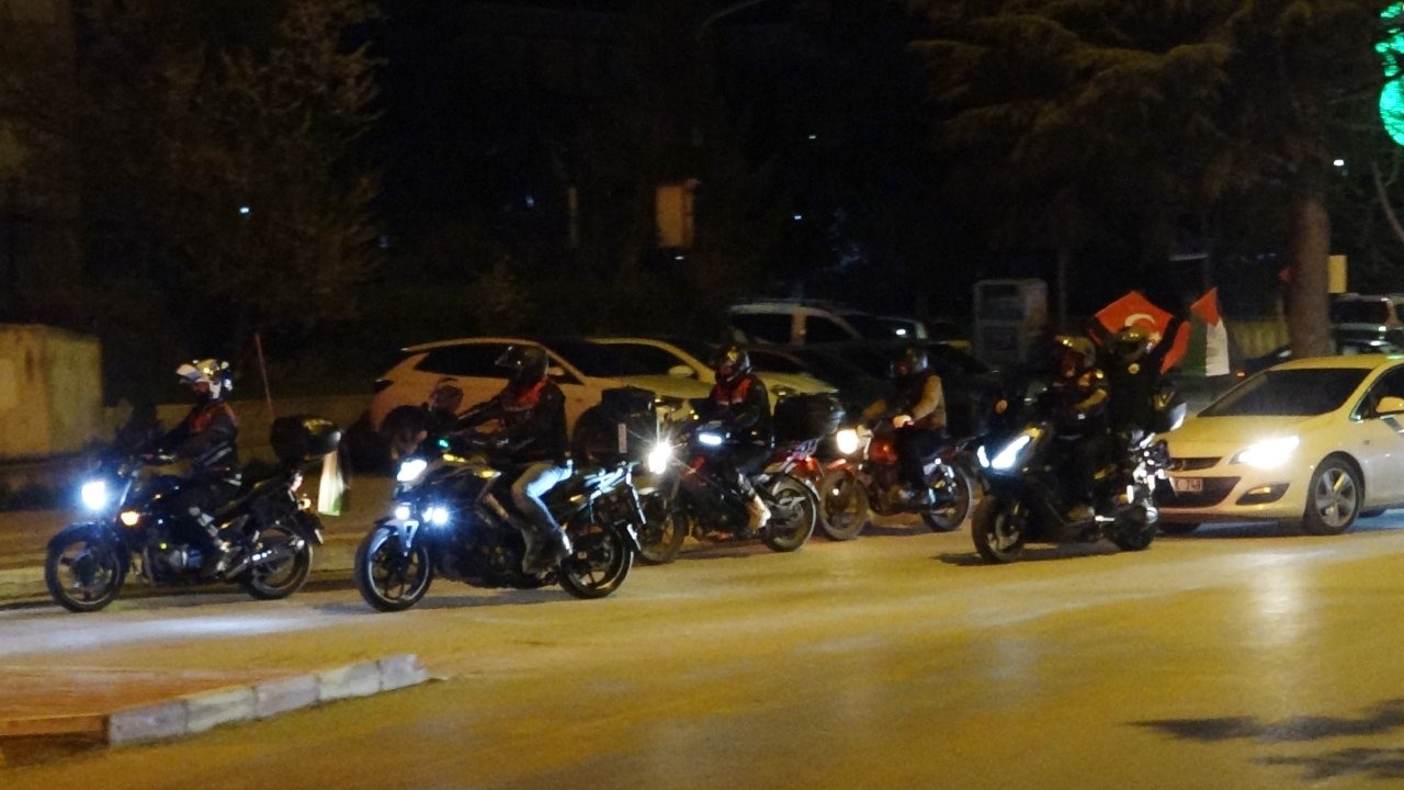 Filistin'e destek konvoyu