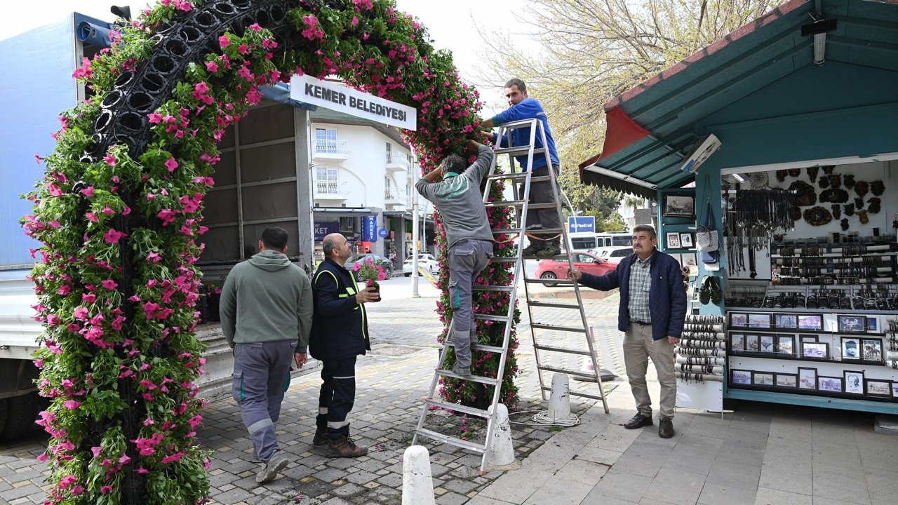 Kemer yaz sezonuna hazırlanıyor