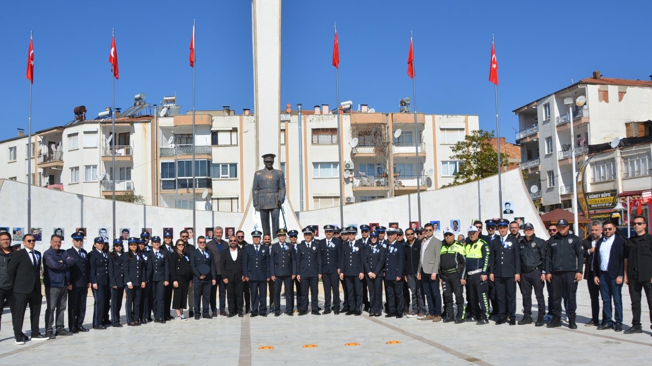 Korkuteli'de Polis Haftası törenle kutlandı