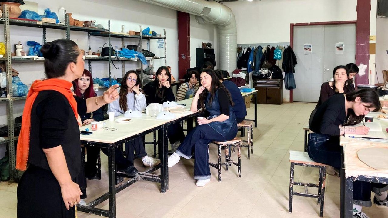 Masalla seramik dersi