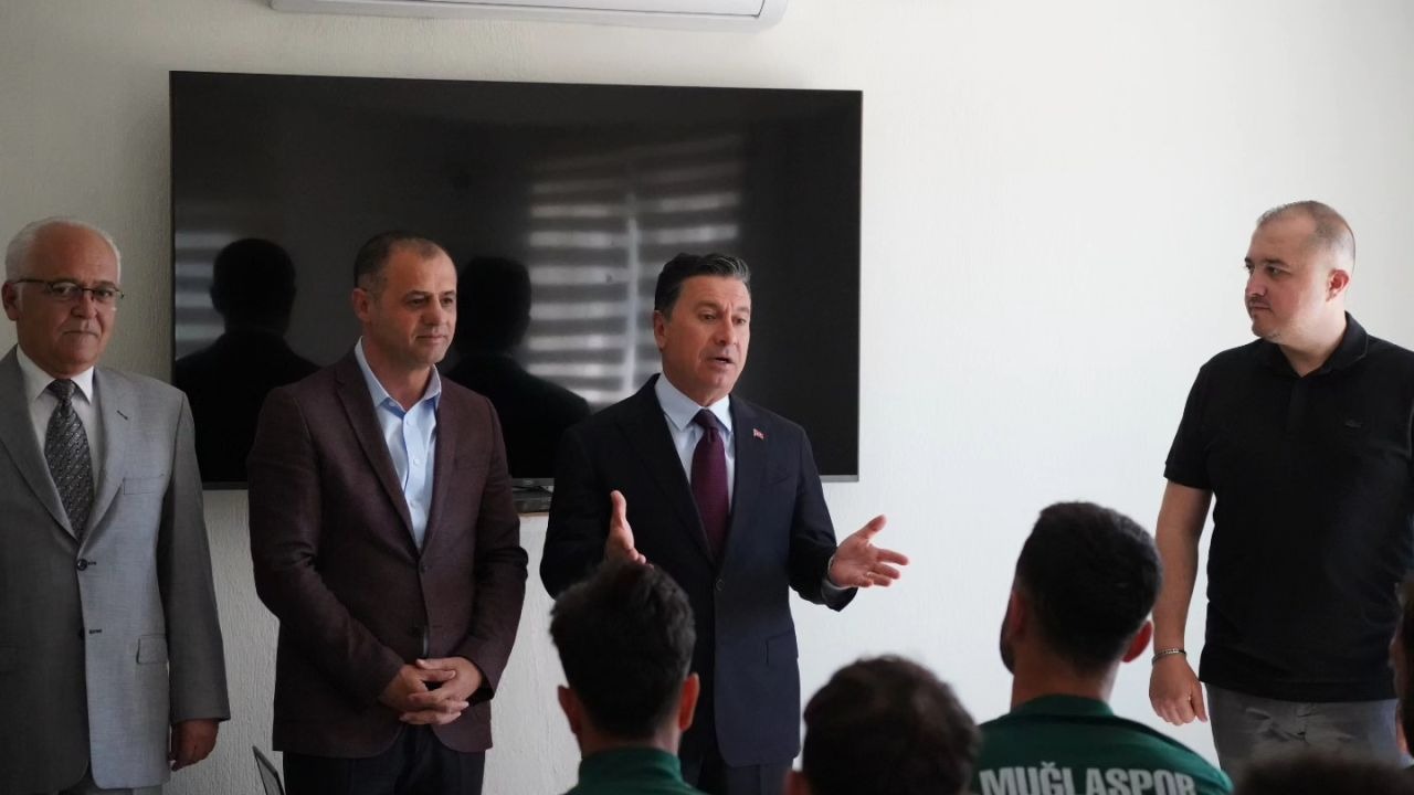 Muğlaspor'a Başkan Aras'tan moral