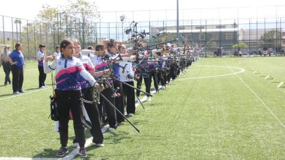 Okçular 23 Nisan için yarıştı