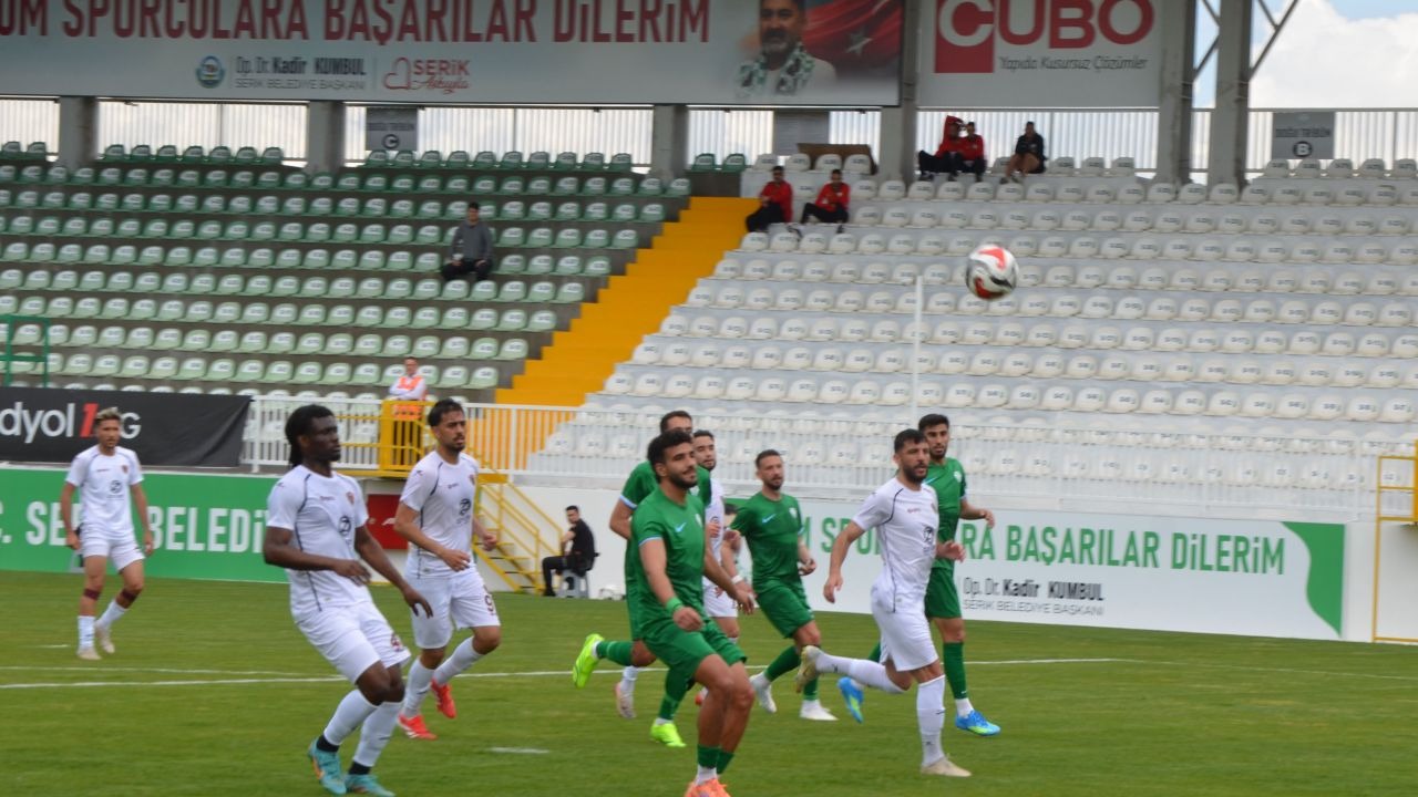 Serik Spor, Hatay'ı 4-2 yendi