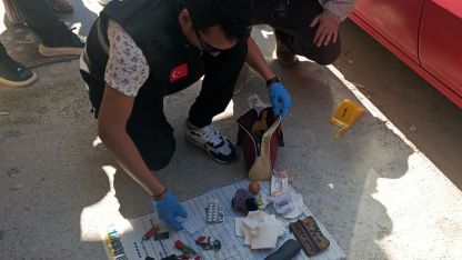 Altın hırsızları yakalandı