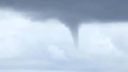 Alanya açıklarında hortum oluştu