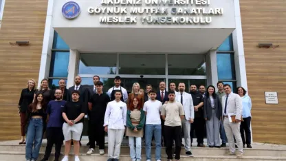 Kemer'e Rektör Özkan ziyareti