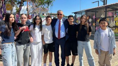 Kemer'de Hıdırellez ateşi yakıldı