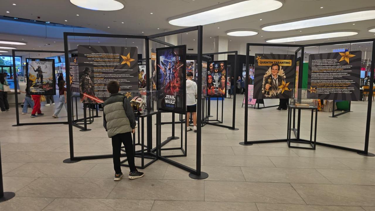 Antalya'da "Efsane Filmler" sergisi açıldı